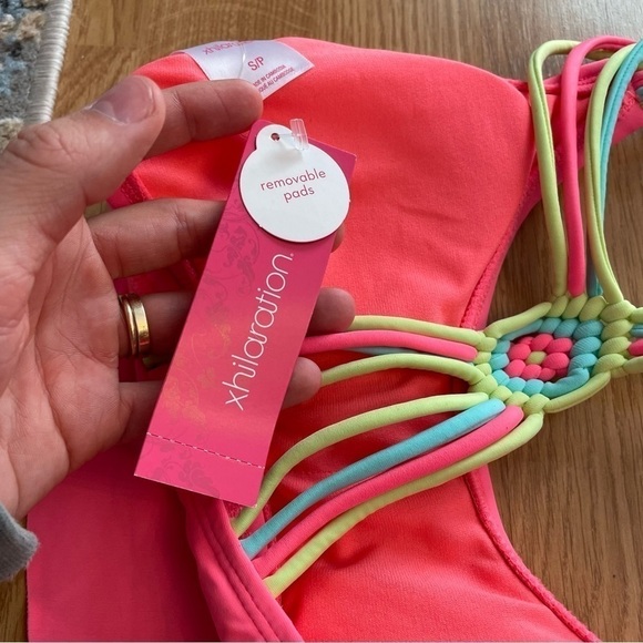 Xhiliration Pink bikini NWT small - Picture 8 of 12